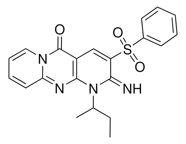 1-SEC-BUTYL-2-IMINO-3-(PHENYLSULFONYL)-1,2-DIHYDRO-5H-DIPYRIDO[1,2-A:2,3-D]PYRIMIDIN-5-ONE AldrichCPR