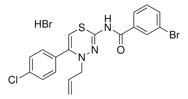 N-(4-ALLYL-5-(4-CHLOROPHENYL)-4H-1,3,4-THIADIAZIN-2-YL)-3-BROMOBENZAMIDE HBR AldrichCPR