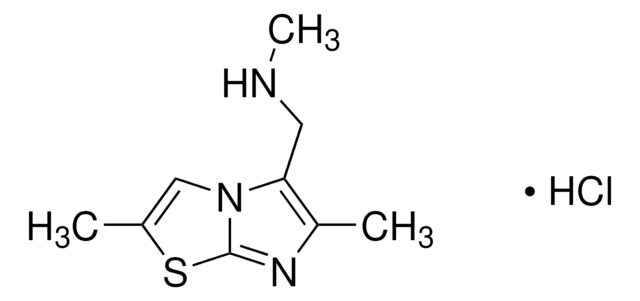 (2,6-DIMETHYLIMIDAZO[2,1-B][1,3]THIAZOL-5-YL)-N-METHYLMETHANAMINE HYDROCHLORIDE AldrichCPR