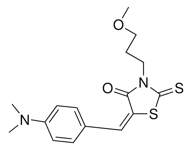 5-(4-(DIMETHYLAMINO)BENZYLIDENE)-3-(3-METHOXYPROPYL)RHODANINE AldrichCPR