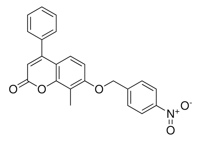 8-METHYL-7-((4-NITROBENZYL)OXY)-4-PHENYL-2H-CHROMEN-2-ONE AldrichCPR