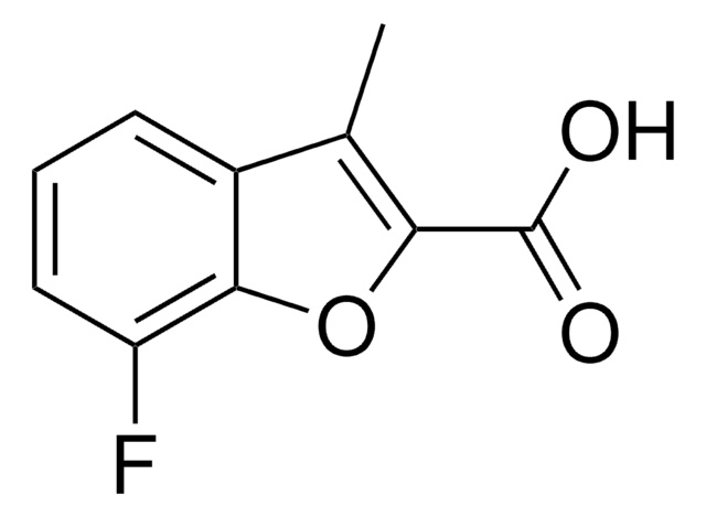 7-FLUORO-3-METHYL-1-BENZOFURAN-2-CARBOXYLIC ACID AldrichCPR