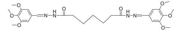 PIMELIC ACID (3,4,5-TRIMETHOXYBENZYLIDENE)-HYDRAZIDE AldrichCPR