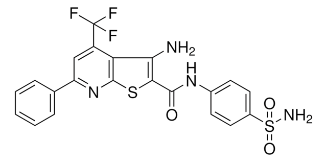 3-AMINO-N-[4-(AMINOSULFONYL)PHENYL]-6-PHENYL-4-(TRIFLUOROMETHYL)THIENO[2,3-B]PYRIDINE-2-CARBOXAMIDE AldrichCPR