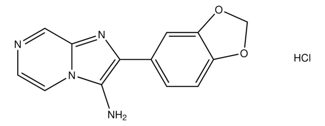 2-(1,3-benzodioxol-5-yl)imidazo[1,2-a]pyrazin-3-amine hydrochloride AldrichCPR