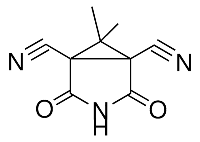 6,6-DIMETHYL-2,4-DIOXO-3-AZA-BICYCLO(3.1.0)HEXANE-1,5-DICARBONITRILE AldrichCPR