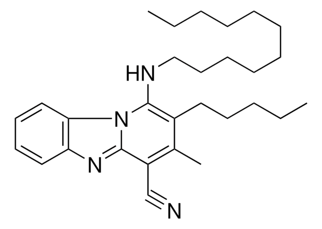 3-METHYL-2-PENTYL-1-(UNDECYLAMINO)PYRIDO(1,2-A)BENZIMIDAZOLE-4-CARBONITRILE AldrichCPR