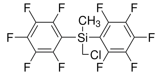 (Chloromethyl)methylbis(pentafluorophenyl)silane 95%