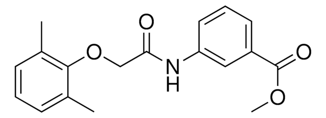 METHYL 3-(((2,6-DIMETHYLPHENOXY)ACETYL)AMINO)BENZOATE AldrichCPR