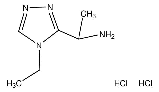 [1-(4-Ethyl-4H-1,2,4-triazol-3-yl)ethyl]amine dihydrochloride AldrichCPR