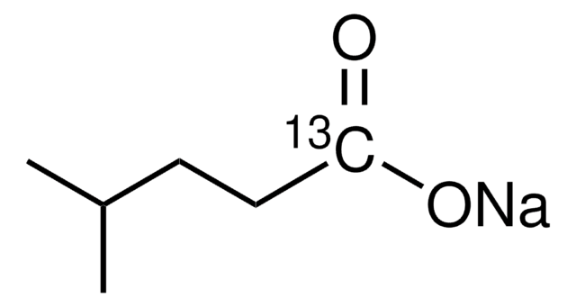 Sodium 4-methylvalerate-1-13C 99 atom % 13C