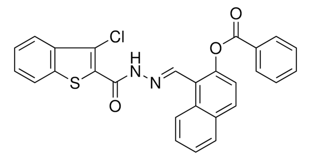 1-(2-((3-CHLORO-1-BENZOTHIEN-2-YL)CARBONYL)CARBOHYDRAZONOYL)-2-NAPHTHYL BENZOATE AldrichCPR