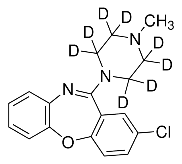 Loxapine-D8 solution 100&#160;&#956;g/mL in methanol, certified reference material, ampule of 1&#160;mL, Cerilliant&#174;