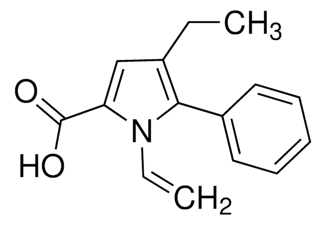 4-ethyl-5-phenyl-1-vinyl-1H-pyrrole-2-carboxylic acid AldrichCPR