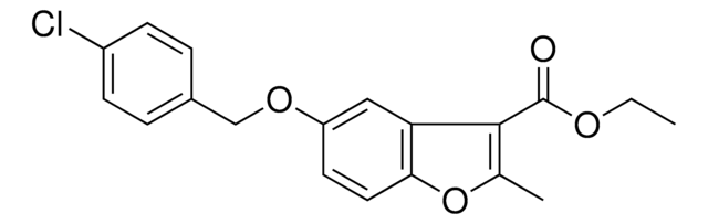 5-(4-CHLORO-BENZYLOXY)-2-METHYL-BENZOFURAN-3-CARBOXYLIC ACID ETHYL ESTER AldrichCPR