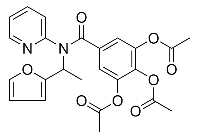 ACETIC ACID 2,3-DIACETOXY-5-((1-FURAN-2-YL-ET)-PYRIDIN-2-YL-CARBAMOYL)-PH ESTER AldrichCPR