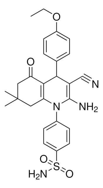 4-(2-AMINO-3-CYANO-4-(4-ETHOXYPHENYL)-7,7-DIMETHYL-5-OXO-5,6,7,8-TETRAHYDRO-1(4H)-QUINOLINYL)BENZENESULFONAMIDE AldrichCPR