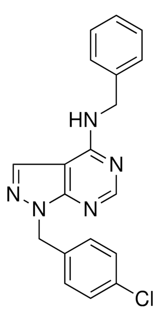 N-BENZYL-1-(4-CHLOROBENZYL)-1H-PYRAZOLO(3,4-D)PYRIMIDIN-4-AMINE AldrichCPR