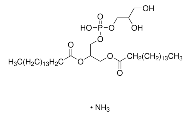 1,2-Dihexadecanoyl-rac-glycero-3-phospho-rac-(1-glycerol) ammonium salt &#8805;99% (GC)