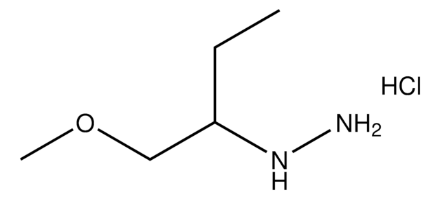 (1-Methoxybutan-2-yl)hydrazine hydrochloride AldrichCPR