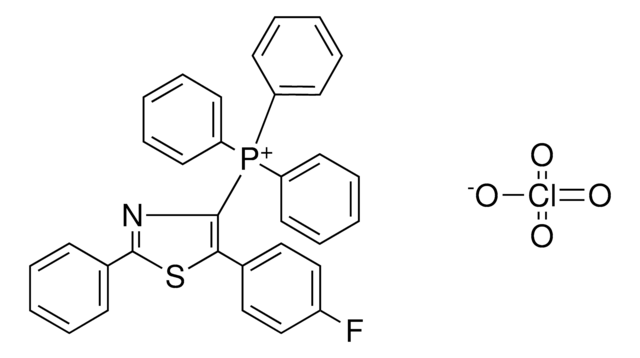 (5-(4-FLUORO-PHENYL)-2-PHENYL-THIAZOL-4-YL)-TRIPHENYL-PHOSPHONIUM, PERCHLORATE AldrichCPR