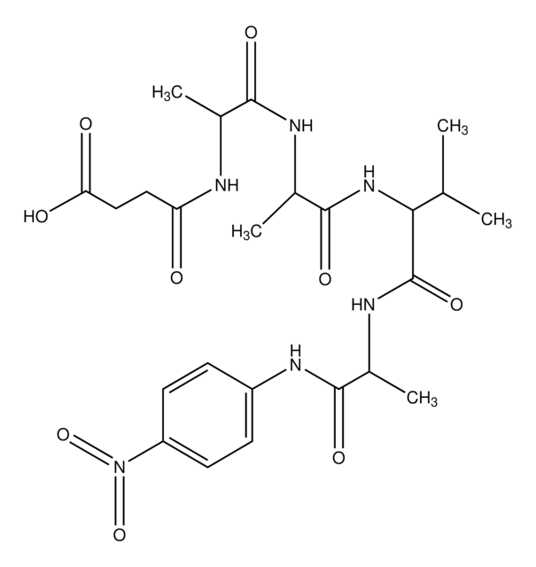 N-Succinyl-Ala-Ala-Val-Ala p-nitroanilide protease substrate