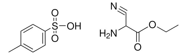 TOLUENE-4-SULFONIC ACID, COMPOUND WITH AMINO-CYANO-ACETIC ACID ETHYL ESTER AldrichCPR