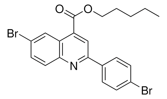 PENTYL 6-BROMO-2-(4-BROMOPHENYL)-4-QUINOLINECARBOXYLATE AldrichCPR