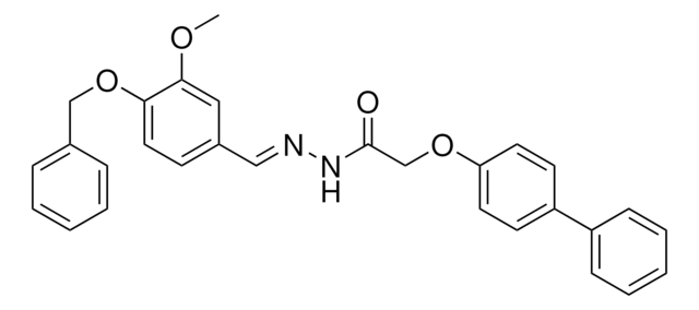 N'-(4-(BENZYLOXY)3-METHOXYBENZYLIDENE)-2-((1,1'-BIPHENYL)-4-YLOXY ...