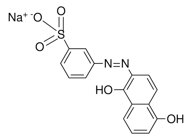 3-(1,5-DIHYDROXY-2-NAPHTHYLAZO)-4-HYDROXYBENZENESULFONIC ACID SODIUM SALT AldrichCPR