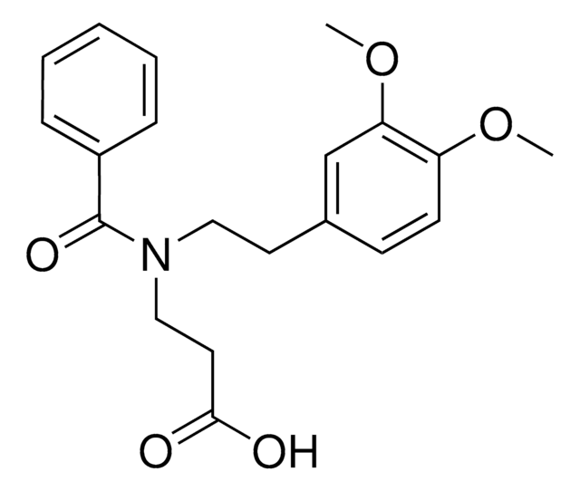 N-Benzoyl-N-[2-(3,4-dimethoxyphenyl)ethyl]-beta-alanine AldrichCPR