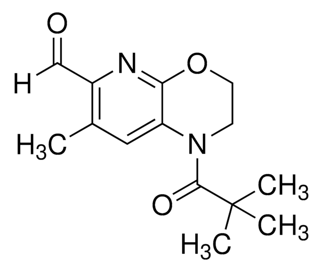 7-Methyl-1-pivaloyl-2,3-dihydro-1H-pyrido[2,3-b][1,4]oxazine-6-carbaldehyde AldrichCPR