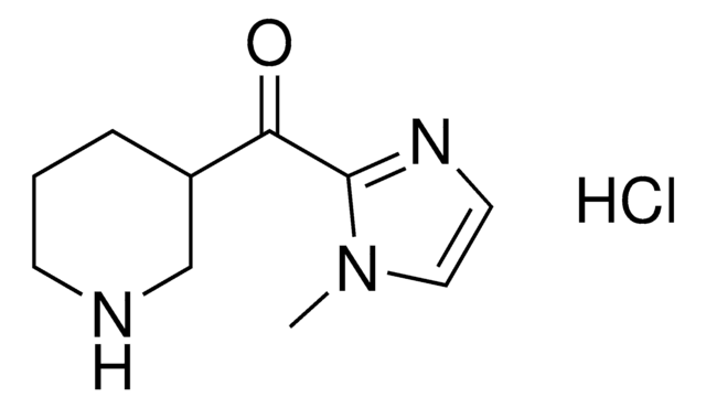 (1-Methyl-1H-imidazol-2-yl)(piperidin-3-yl)methanone hydrochloride AldrichCPR