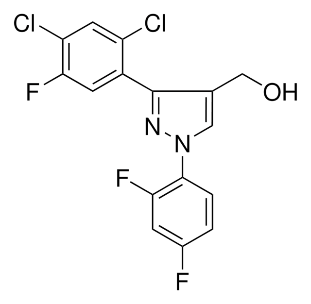 (3-(2,4-DICHLORO-5-FLUOROPHENYL)-1-(2,4-DIFLUOROPHENYL)-1H-PYRAZOL-4-YL)METHANOL AldrichCPR