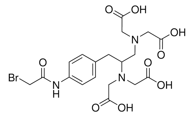 1-(4-Bromoacetamidobenzyl)ethylenediamine-N,N,N&#8242;,N&#8242;-tetraacetic acid &#8805;80% (HPLC)