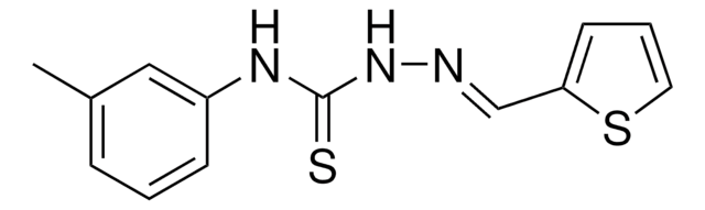 2-THIOPHENECARBALDEHYDE N-(3-METHYLPHENYL)THIOSEMICARBAZONE AldrichCPR