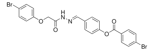 4-(2-((4-BROMOPHENOXY)ACETYL)CARBOHYDRAZONOYL)PHENYL 4-BROMOBENZOATE AldrichCPR