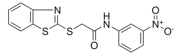 2-(BENZOTHIAZOL-2-YLSULFANYL)-N-(3-NITRO-PHENYL)-ACETAMIDE AldrichCPR