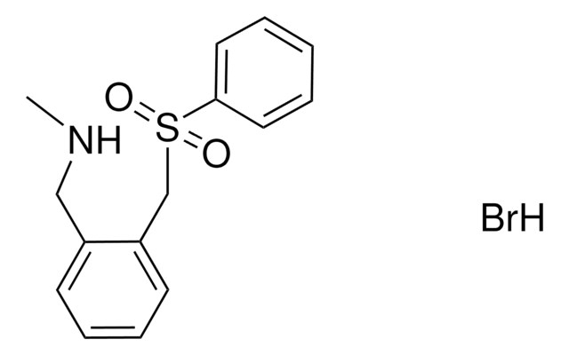 N-METHYL-2-(PHENYLSULFONYLMETHYL)BENZYLAMINE HYDROBROMIDE AldrichCPR