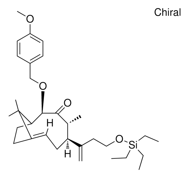 (2R,4R,5S)-2-[(4-METHOXYBENZYL)OXY]-4,11,11-TRIMETHYL-5-(1-{2-[(TRIETHYLSILYL)OXY]ETHYL}VINYL)BICYCLO[6.2.1]UNDEC-7-EN-3-ONE AldrichCPR