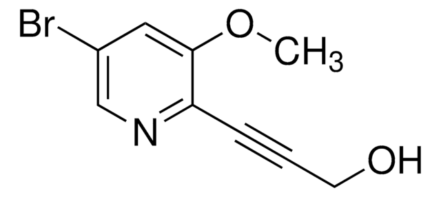 3-(5-Bromo-3-methoxypyridin-2-yl)prop-2-yn-1-ol AldrichCPR