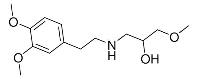 1-[[2-(3,4-Dimethoxyphenyl)ethyl]amino]-3-methoxy-2-propanol AldrichCPR