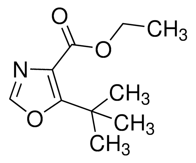 Ethyl 5-tert-butyl-1,3-oxazole-4-carboxylate AldrichCPR