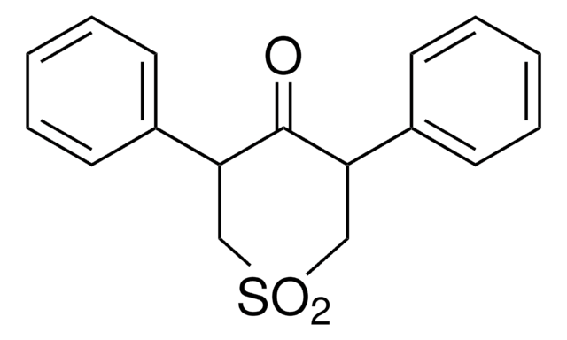 3,5-DIPHENYLTETRAHYDRO-4H-THIOPYRAN-4-ONE 1,1-DIOXIDE AldrichCPR