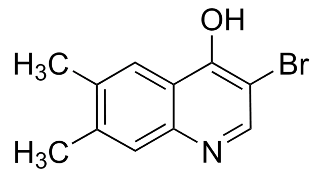 3-Bromo-6,7-dimethyl-4-hydroxyquinoline AldrichCPR