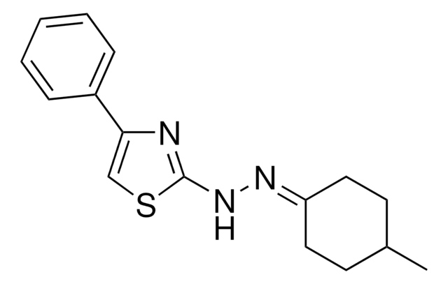 4-METHYLCYCLOHEXANONE (4-PHENYL-1,3-THIAZOL-2-YL)HYDRAZONE AldrichCPR