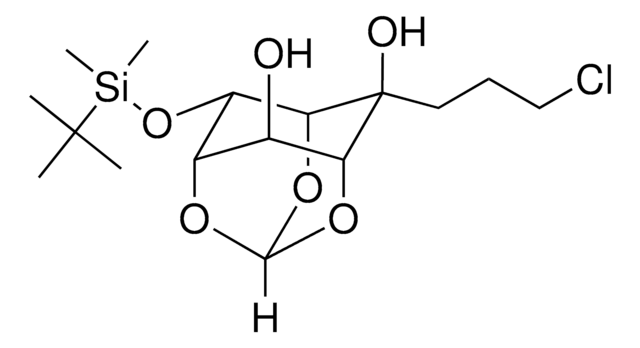 9-{[TERT-BUTYL(DIMETHYL)SILYL]OXY}-6-(3-CHLOROPROPYL)-2,4,10-TRIOXATRICYCLO[3.3.1.1(3,7)]DECANE-6,8-DIOL AldrichCPR