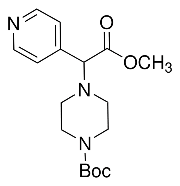 Methyl 2-(4-Boc-piperazino)-2-(4-pyridyl)acetate technical, &#8805;90% (HPLC)