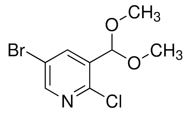 5-Bromo-2-chloro-3-dimethoxymethyl-pyridine AldrichCPR