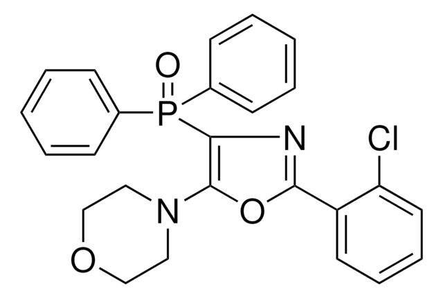 4-(2-(2-CHLOROPHENYL)-4-(DIPHENYLPHOSPHORYL)-1,3-OXAZOL-5-YL)MORPHOLINE AldrichCPR